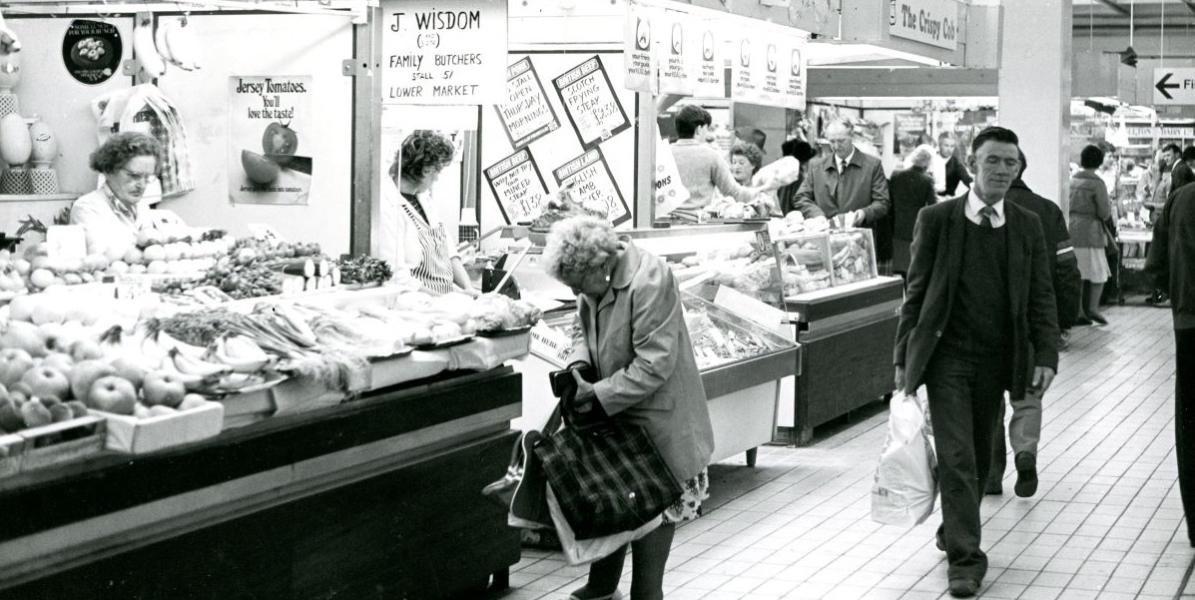 Inside former Indoor Market