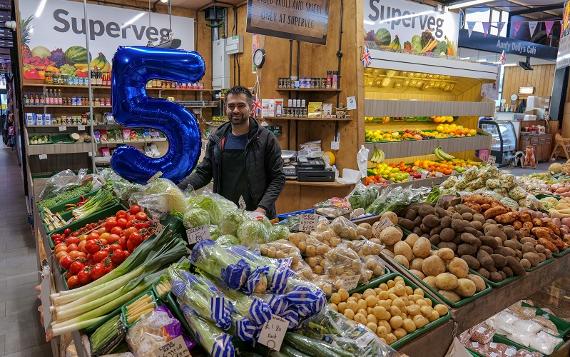 Superveg stall