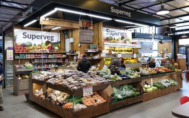 SuperVeg stall