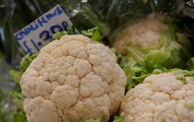 Close up of cauliflower