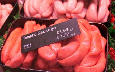 Tomato sausages