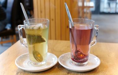 Herbal tea drinks