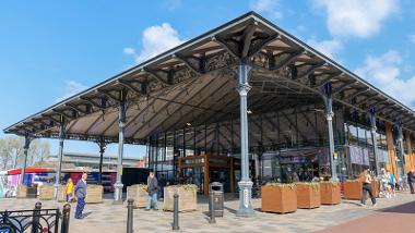 Preston Market Hall exterior